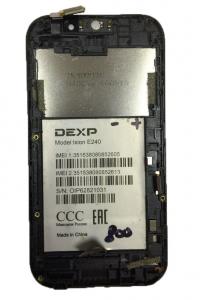 Дисплей DEXP Ixion E240